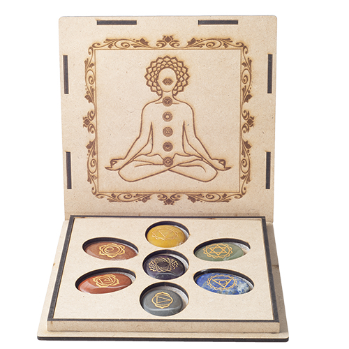 Coffret méditation 7 chakras - Mineral Est