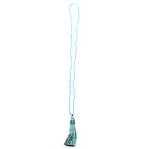 <strong>COLLIER MALA FACETTÉ </strong>AMAZONITE Qualité A