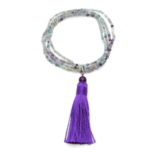 <strong>COLLIER MALA FACETTÉ </strong>FLUORINE Qualité A