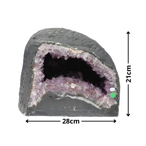 GÉODE CATHÉDRALE <strong>AMÉTHYSTE</strong> (La pièce) QUALITÉ EXTRA