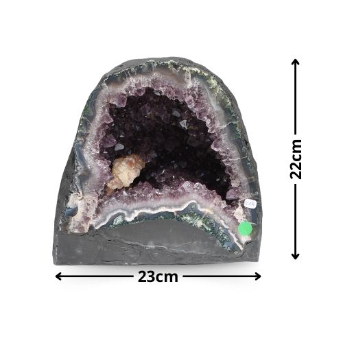 GÉODE CATHÉDRALE <strong>AMÉTHYSTE</strong> (La pièce) QUALITÉ EXTRA