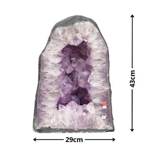 GÉODE CATHÉDRALE <strong>AMÉTHYSTE</strong> (La pièce) QUALITÉ A