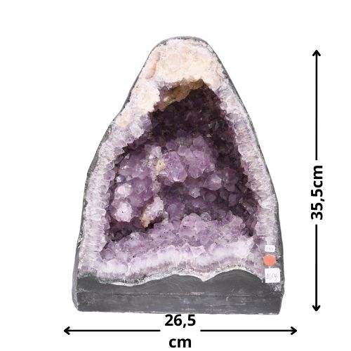 GÉODE CATHÉDRALE <strong>AMÉTHYSTE</strong> (La pièce) QUALITÉ A
