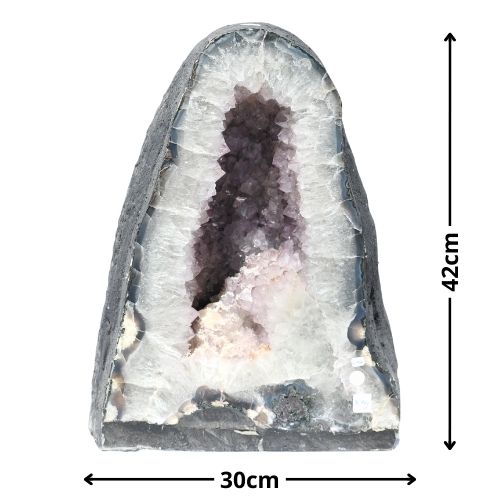 GÉODE CATHÉDRALE <strong>AMÉTHYSTE</strong> (La pièce) QUALITÉ C