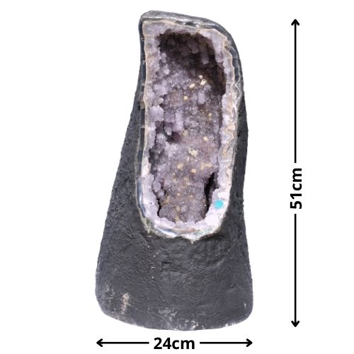 GÉODE CATHÉDRALE <strong>AMÉTHYSTE</strong> (La pièce) QUALITÉ B