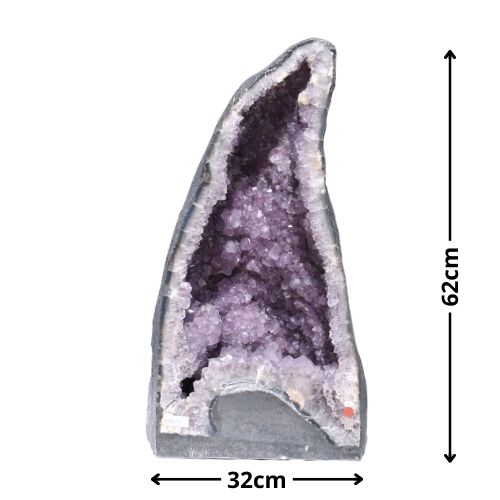 GÉODE CATHÉDRALE <strong>AMÉTHYSTE</strong> (La pièce) QUALITÉ A