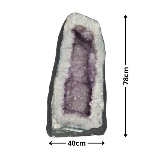 GÉODE CATHÉDRALE <strong>AMÉTHYSTE</strong> (La pièce) QUALITÉ C