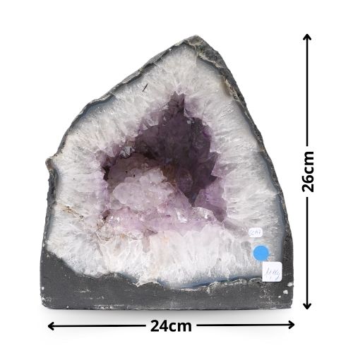 GÉODE CATHÉDRALE <strong>AMÉTHYSTE</strong> (La pièce) QUALITÉ B