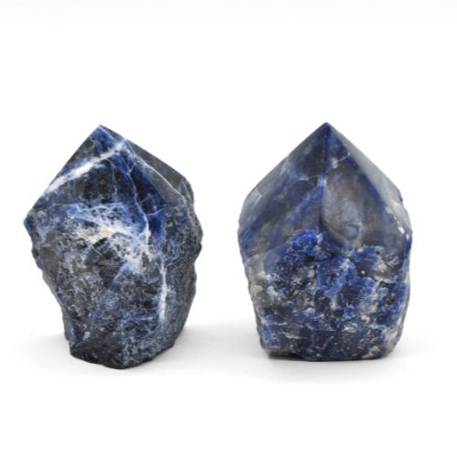 POINTES SEMI-POLIE EN  <strong>SODALITE</strong> (500 Gr )